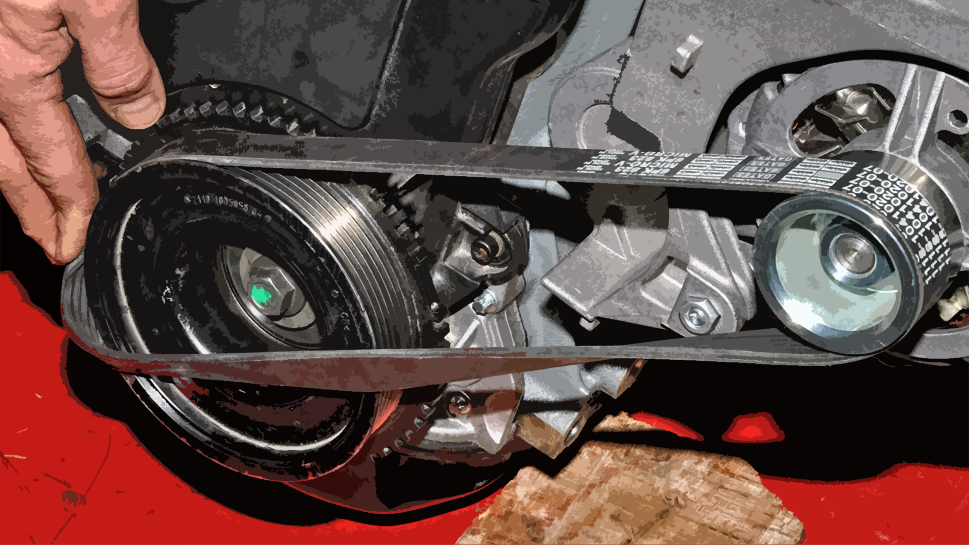 Как правильно сочетать приводные ремни и натяжители?